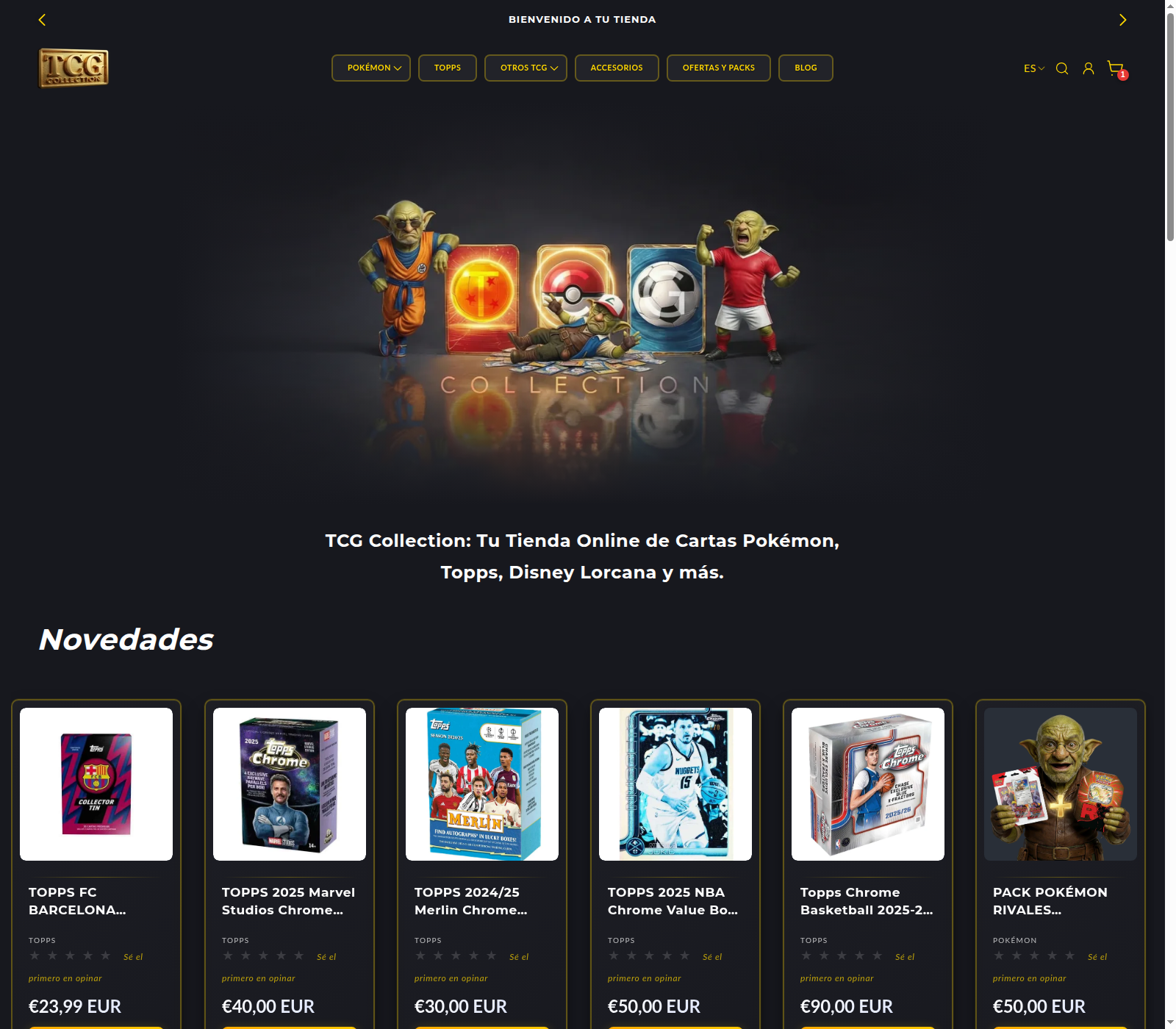 Página de Inicio - Después